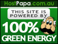 Powered by Green Energy!