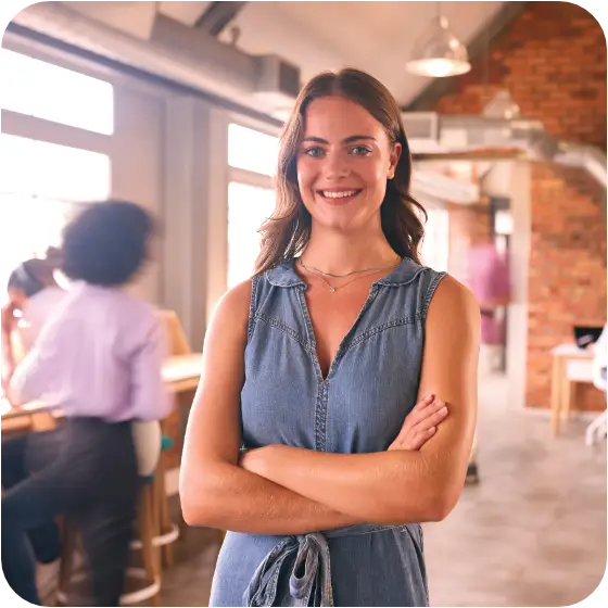 happy entreprenuer