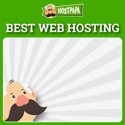 Shared Hosting - HostPapa - 250x250 - White