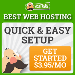 Shared Hosting - HostPapa - 250x250 - White