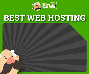 Shared Hosting - HostPapa - 300x250 - Dark