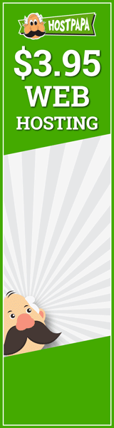 Shared Hosting - HostPapa - 160x600 - White