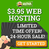 Shared Hosting - HostPapa - 200x200 - Dark