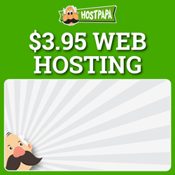 Shared Hosting - HostPapa - 250x250 - White