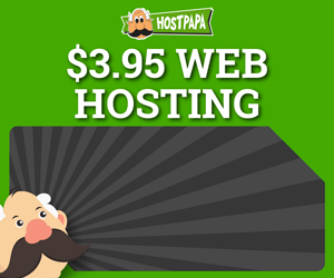 Shared Hosting - HostPapa - 300x250 - Dark
