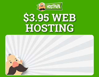 Shared Hosting - HostPapa - 320x250 - White