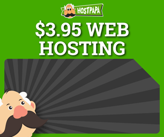 Shared Hosting - HostPapa - 336x280 - Dark