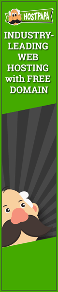Shared Hosting - HostPapa - 120x600 - Dark