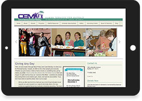 Catherine Rieley-Goddard Website Screenshot